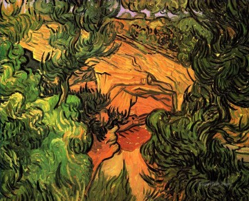  entra Pintura al %C3%B3leo - Entrada a una cantera Vincent van Gogh